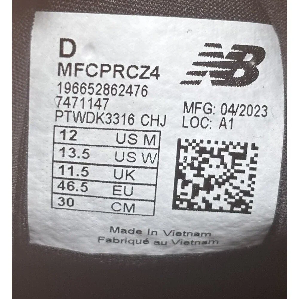 New Balance FuelCell Propel v4 Running Shoe Men's‎ Size 12 D  MFCPRCZ4 Sneakers